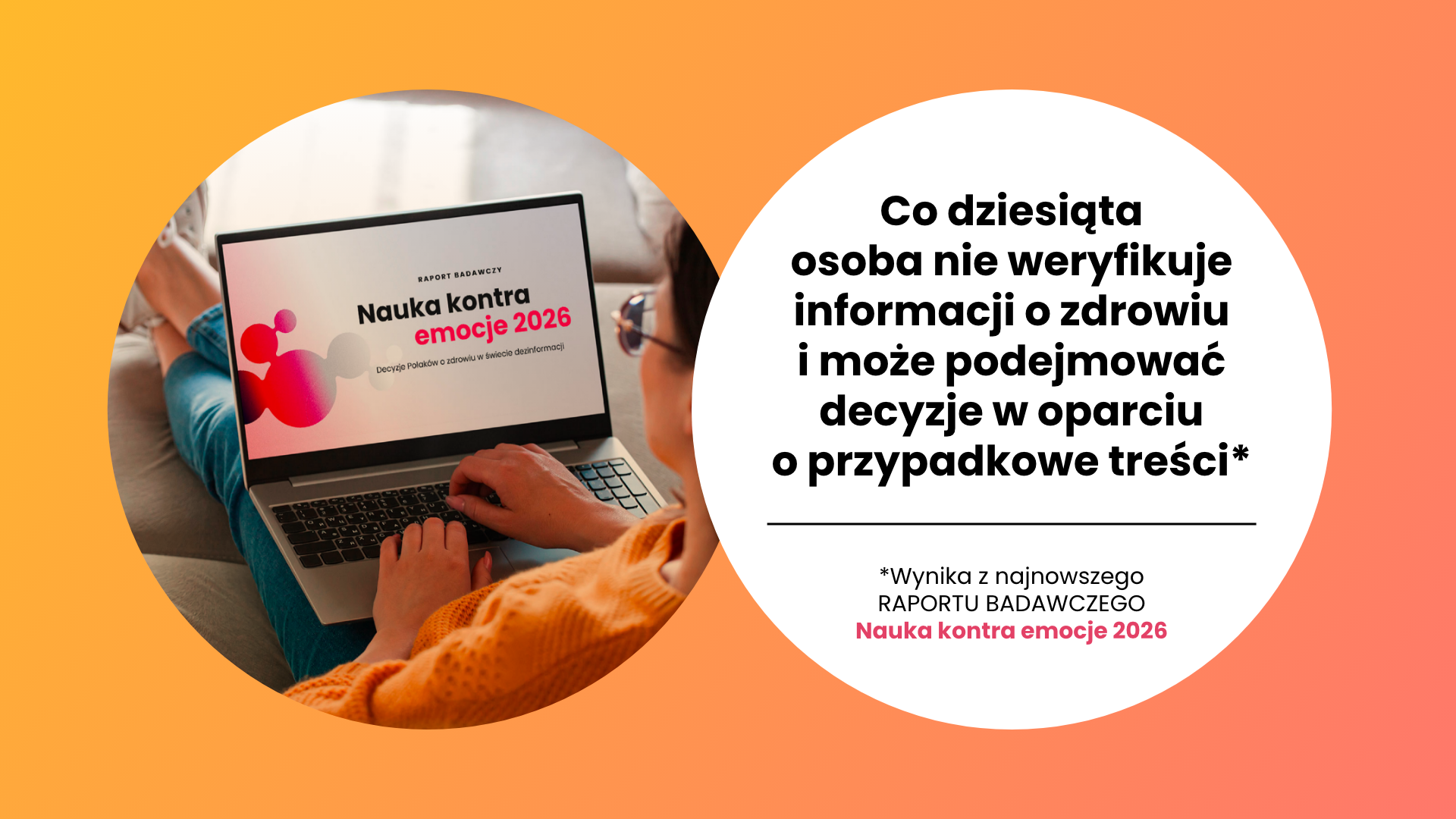 Co czwarty Polak ma problem z oceną informacji zdrowotnych