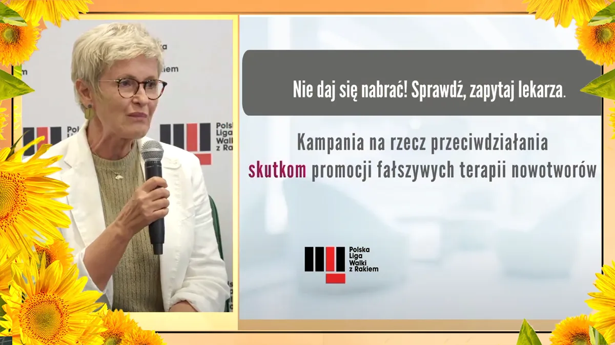 Kampania na rzecz przeciwdziałania promocji fałszywych terapii nowotworowych