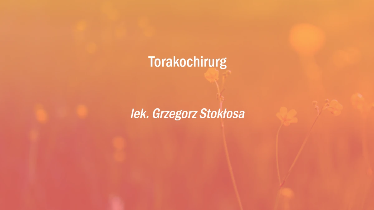Torakochirurg